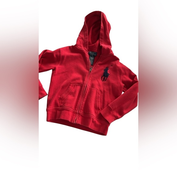 Polo by Ralph Lauren Kids Red Hoodie - Picture 7 of 8